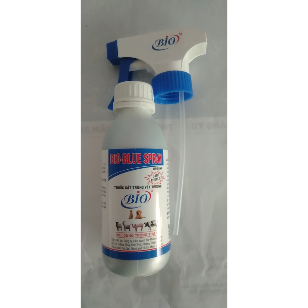 Xịt sát trùng vết thương Bio-Blue Spray 150ml/lọ