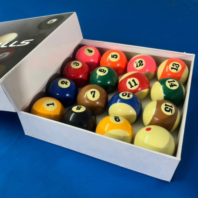 Bộ Bóng Bi-A Bida Lỗ BALLS Super Đài Loan Nhập Khẩu | Bóng Bida Câu Lạc Bộ