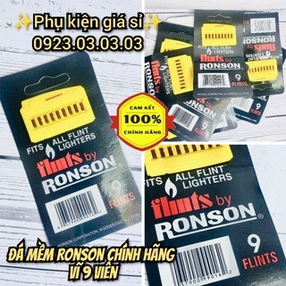 Vĩ đá đỏ Ronson 9 viên, vĩ mềm linh kiện thay thế