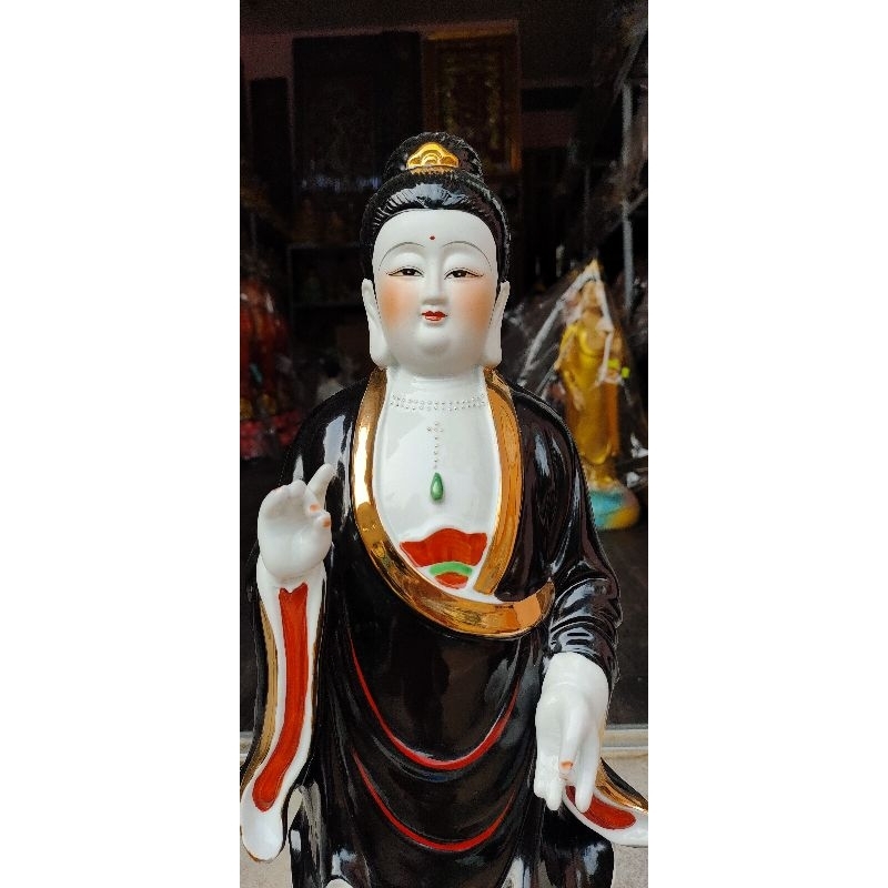 Tượng Đức Diêu Trì địa Mẫu cao 46 cm.