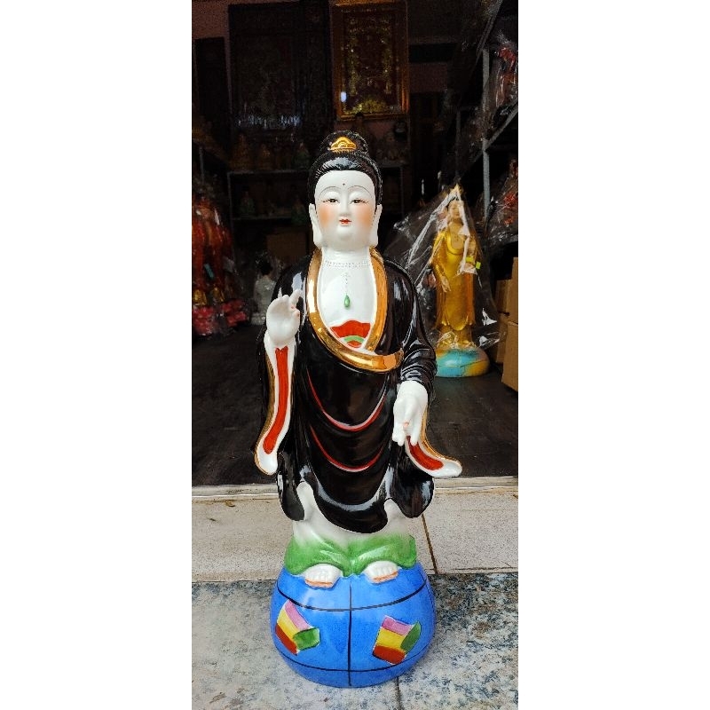 Tượng Đức Diêu Trì địa Mẫu cao 46 cm.