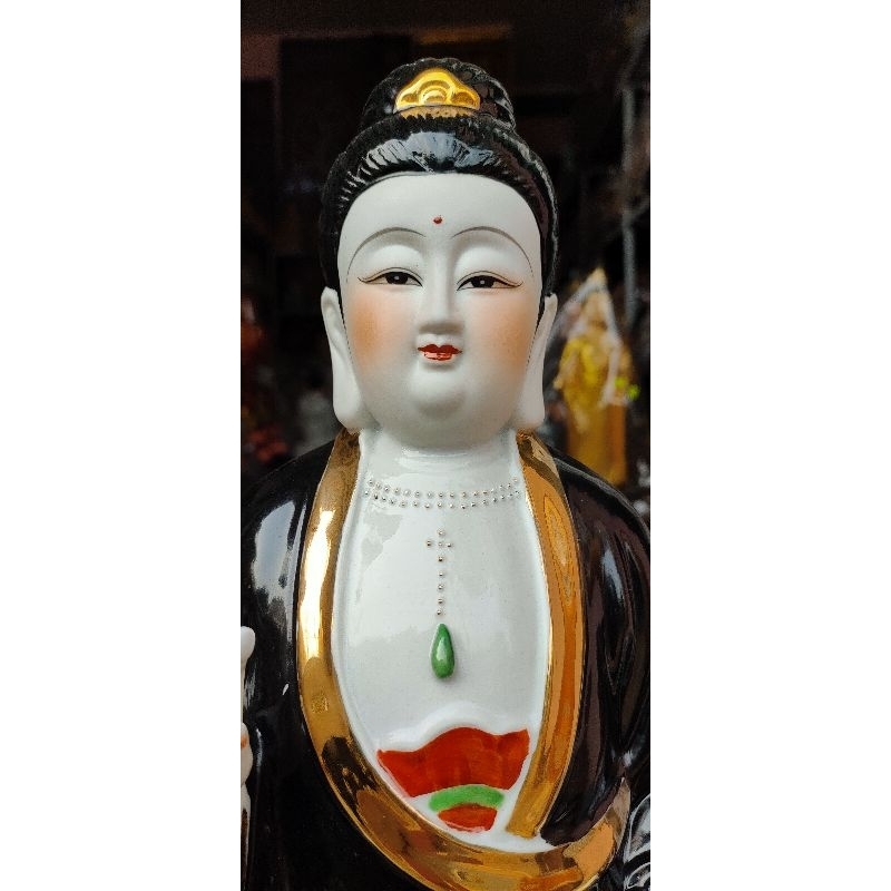 Tượng Đức Diêu Trì địa Mẫu cao 46 cm.