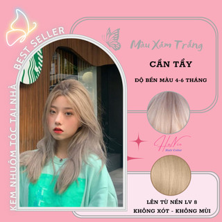 Thuốc Nhuộm Tóc Màu XÁM TRẮNG -  | haniehair