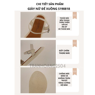 GIÀY NỮ ĐẾ XUỒNG S190818 D220731