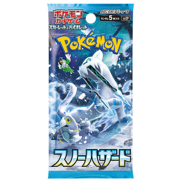 Pack Lẻ Bài Pokemon SV2P Snow Hazard tiếng nhật