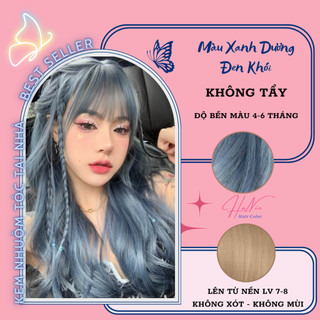 Thuốc Nhuộm Tóc Màu XANH DƯƠNG ĐEN KHÓI -   | haniehair