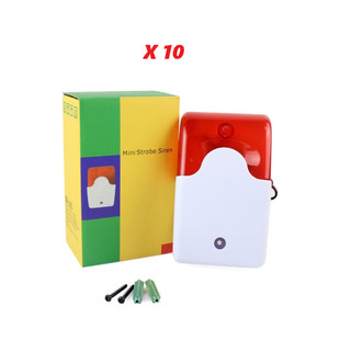 Bộ 10 còi đèn chớp báo động 220v jd-103