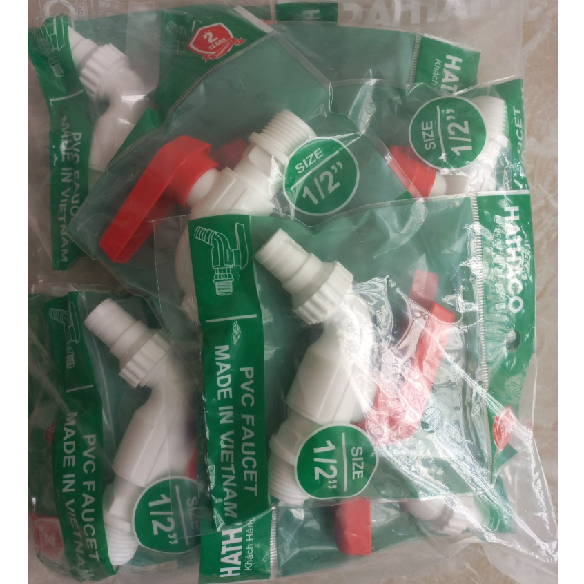 Vòi PVC ren ngoài 1/2" - 3/4" Chính Hãng Sản Xuất Tại Việt Nam