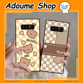 Ốp lưng Samsung Note 8 / Note 9 in hình gấu cute, dễ thương, đáng yêu