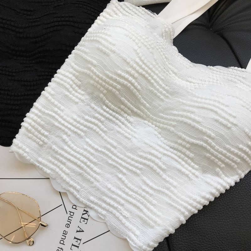 Áo bra 2 dây áo croptop có mút ngực mẫu mới 2023