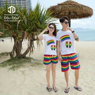 Áo Thun Gia Đình Đồng Phục Đi Biển