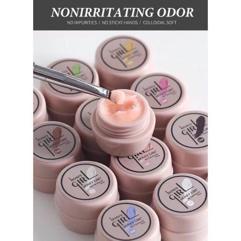 Set Gel Nặn 12ô ,Nặn Hoa Ko Cần Lưu Huỳnh💅💅💅