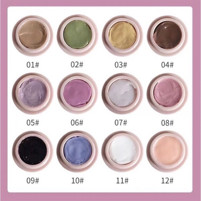 Set Gel Nặn 12ô ,Nặn Hoa Ko Cần Lưu Huỳnh💅💅💅