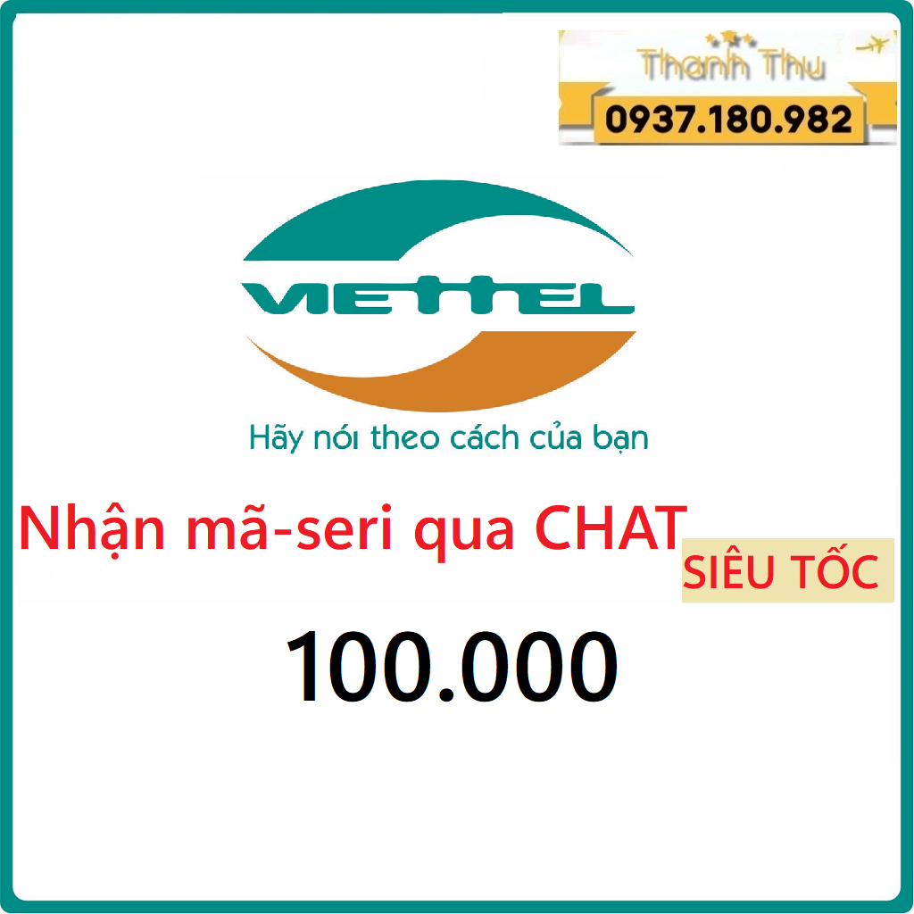 Mã thẻ Viettel 100K