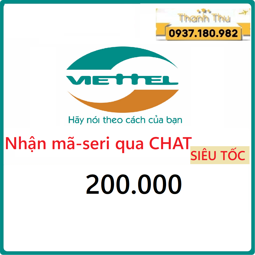 Mã thẻ Viettel 200.000vnđ