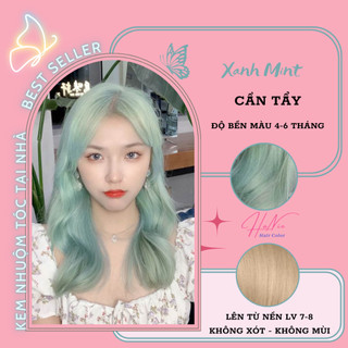 Thuốc Nhuộm Tóc Màu XANH MINT | haniehair