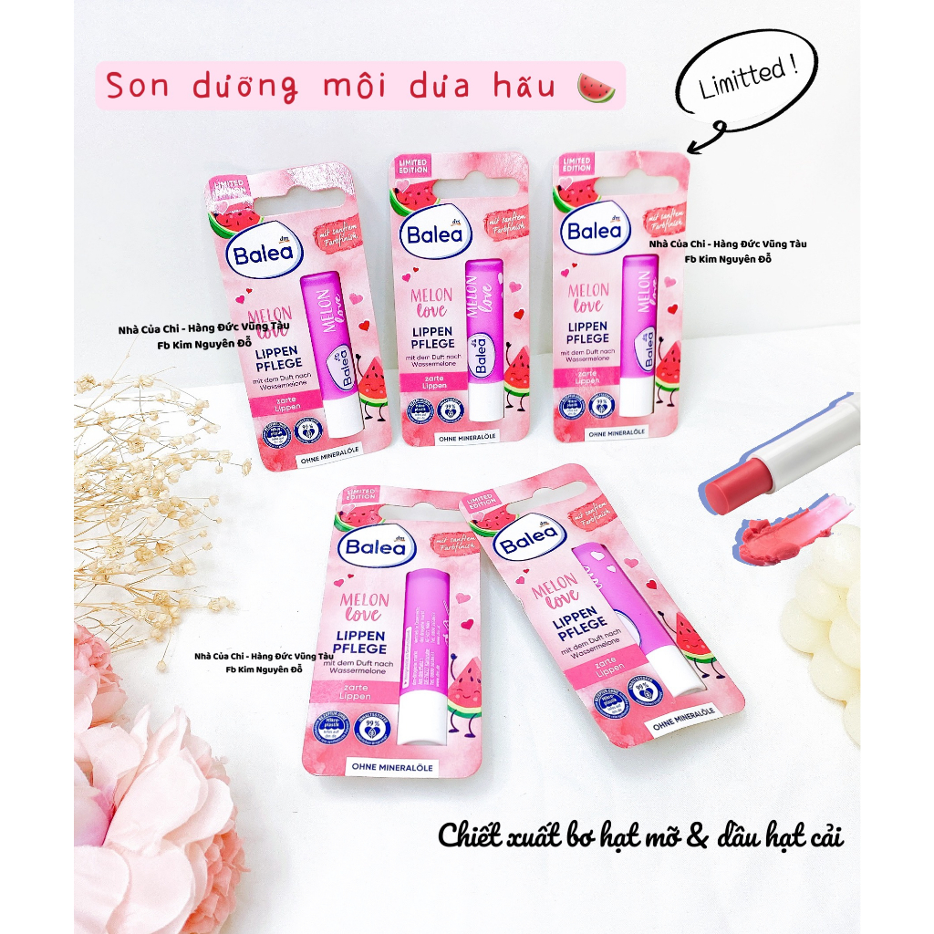 Son dưỡng môi Balea - hàng Đức