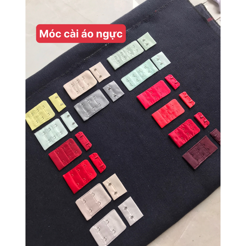 ( 5 bộ được chọn màu ) Bộ móc cài áo ngực các màu