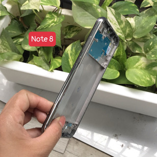 Khung+viền xiaomi Redmi Note 8 ( gồm khung xương, sườn máy, phím bấm)