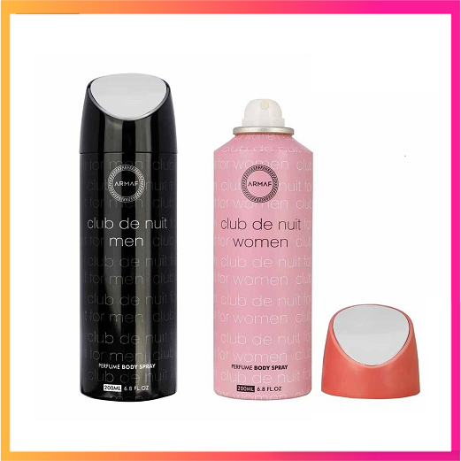 Xịt Thơm Cơ Thể Hương Nước Hoa Club De Nuit Body Spray For Women & Men 200ml - Chill Cosmetic