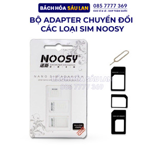 Bộ Adapter Chuyển Đổi Các Loại Sim Noosy