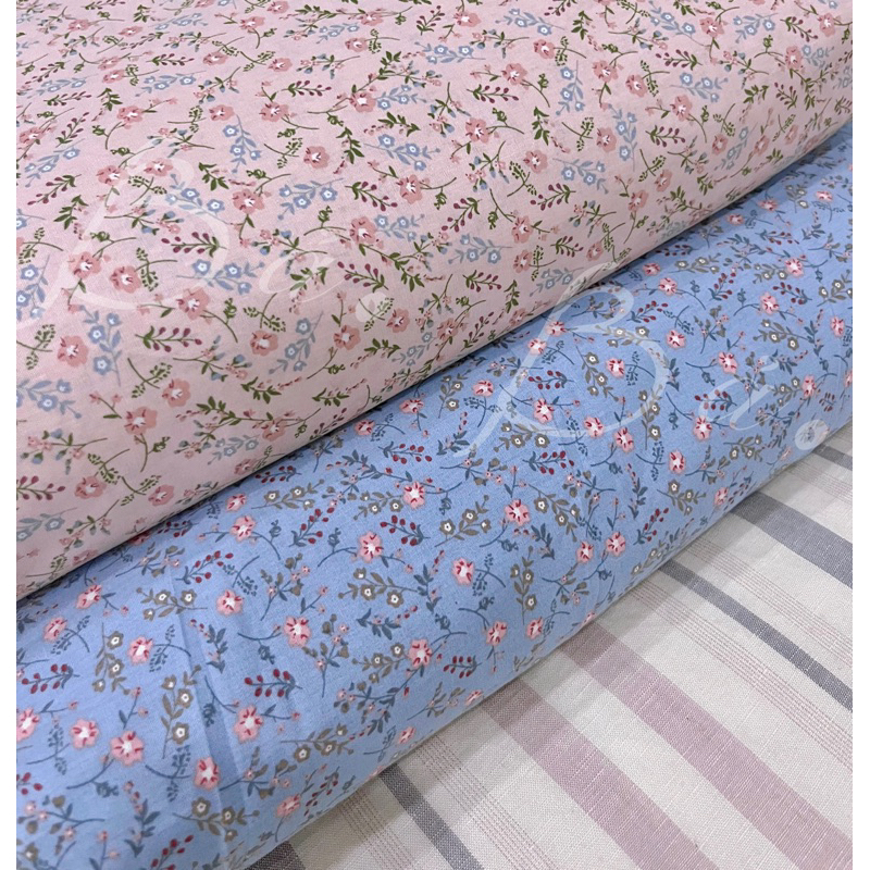 Vải Thô Cotton Hoa Mềm Rũ Khổ 1m45