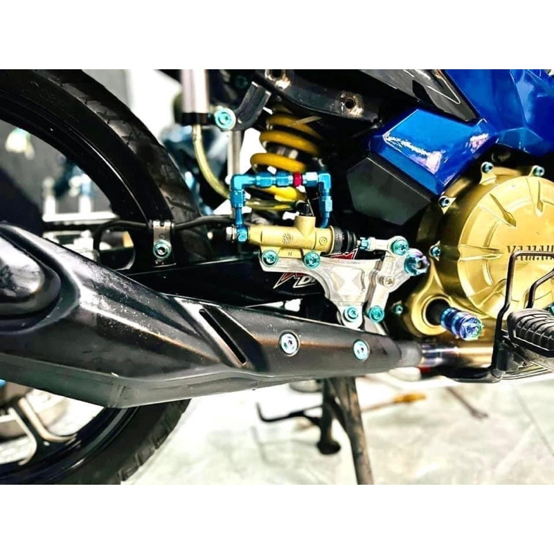 Full bộ pas cnc đạp pen dầu gắn ngoài cho ex135, ex150, ex2010_Pát cnc pen đạp sáng bóng