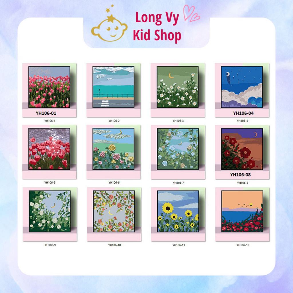 Tranh tô màu theo số giúp phát triển kỹ năng vẽ cho trẻ em