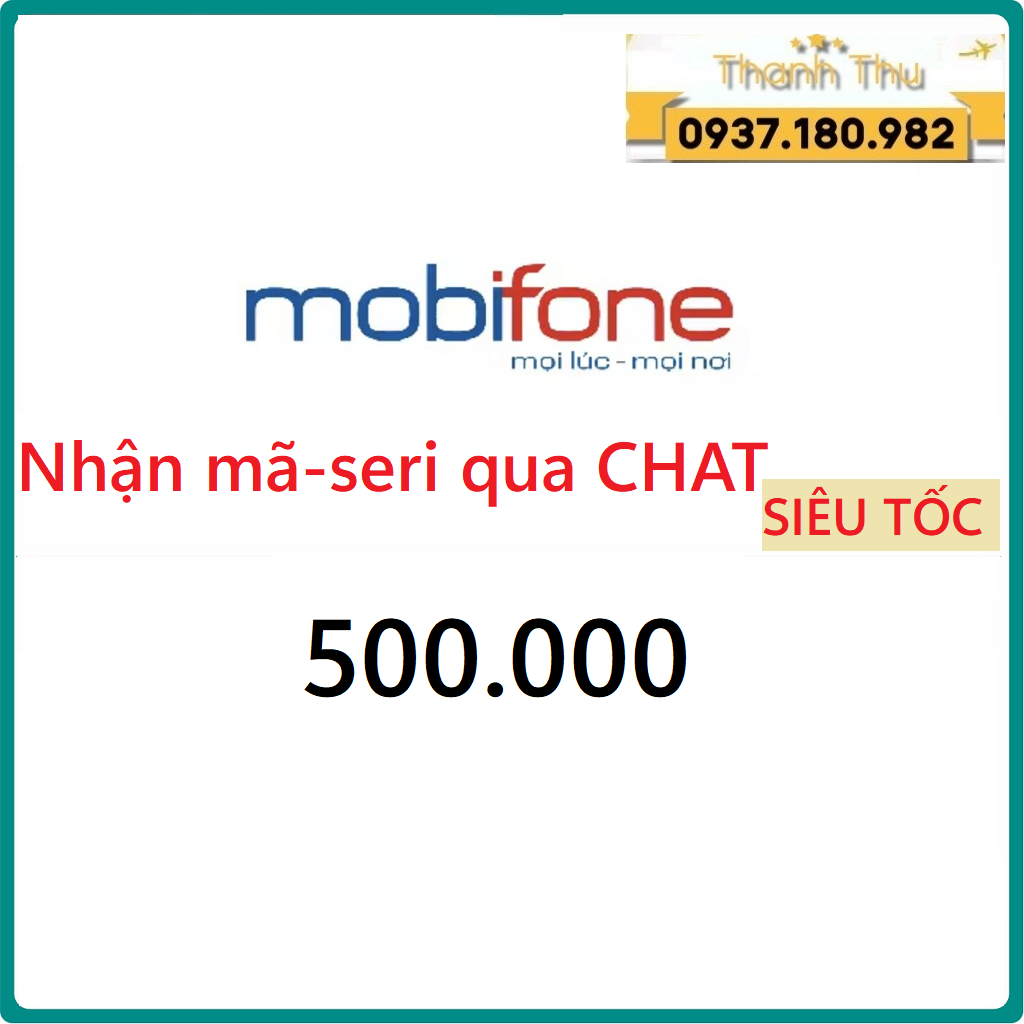 Mã thẻ Mobifone 500K