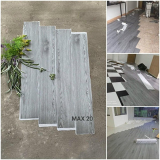 Combo 5 mét vuông sàn nhựa = 36 tấm sàn nhựa sẵn keo nhiều mẫu