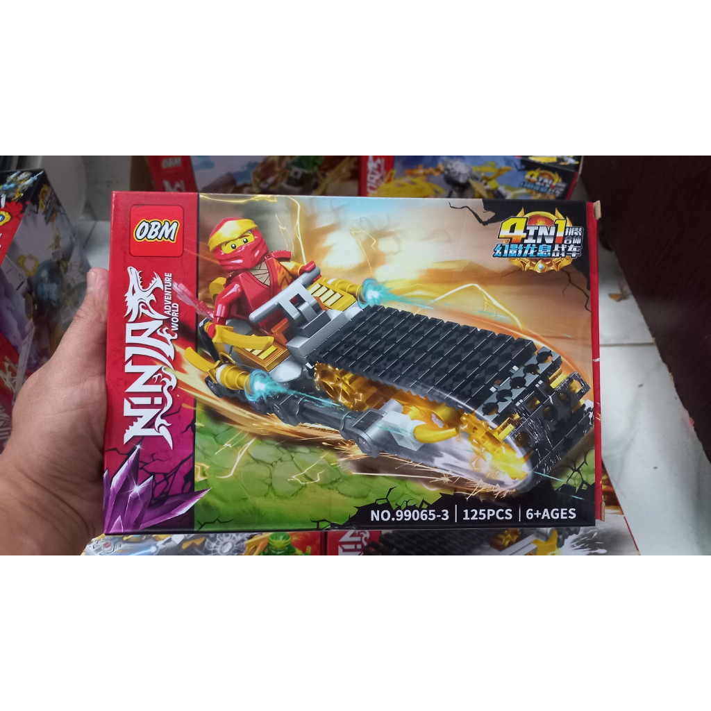 Bộ lắp ráp Ninjago 4in1 517 chi tiết 99065