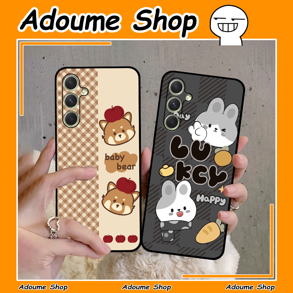 Ốp lưng Samsung A14 4G / 5G / A34 5G / A54 5G in hình gấu cute, dễ thương, đáng yêu