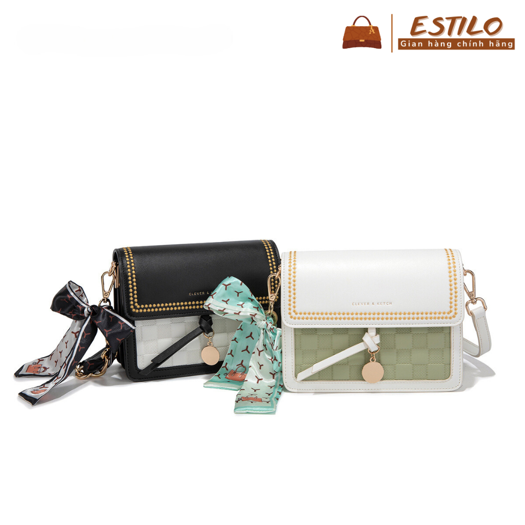 Túi xách nữ đeo chéo, đeo vai ESTILO size 19cm HA334
