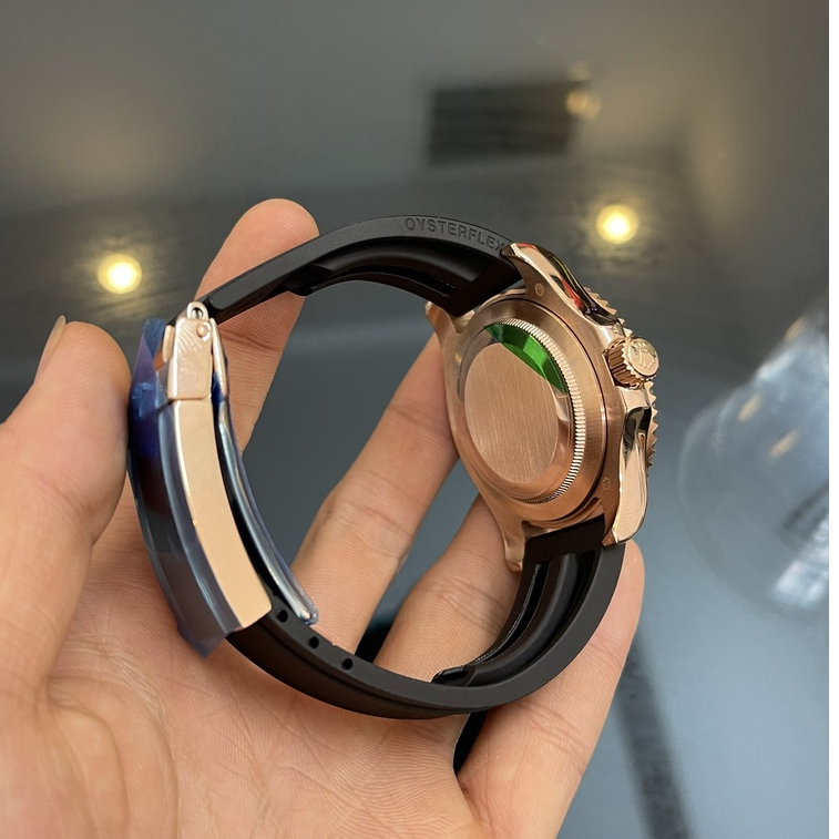 Đồng hồ cơ nam AUTOMATIC ROLEX chính hãng máy nhật dây cao đúc chống nước DH51