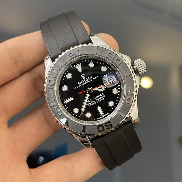 Đồng hồ cơ nam AUTOMATIC ROLEX chính hãng máy nhật dây cao đúc chống nước DH51
