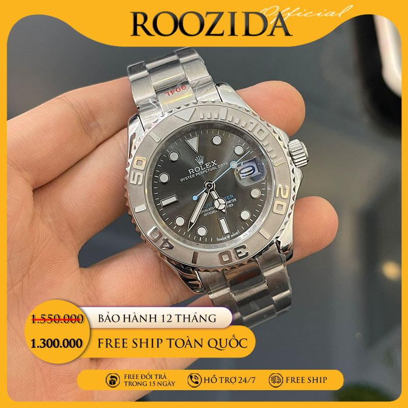 Đồng hồ cơ nam chính hãng rolex chống nước tuyệt đối thép 904L cao cấp chóng han rỉ RL48
