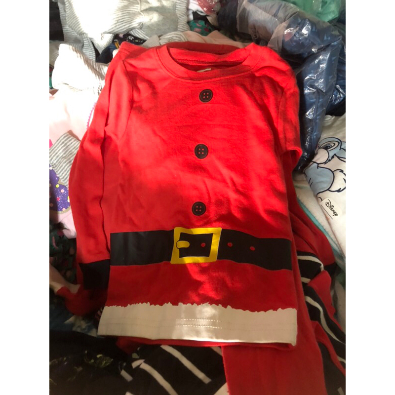 Bộ carter bé trai đỏ noel sz 18M-5Y satsunkid form nhỏ mẹ tăng 1sz