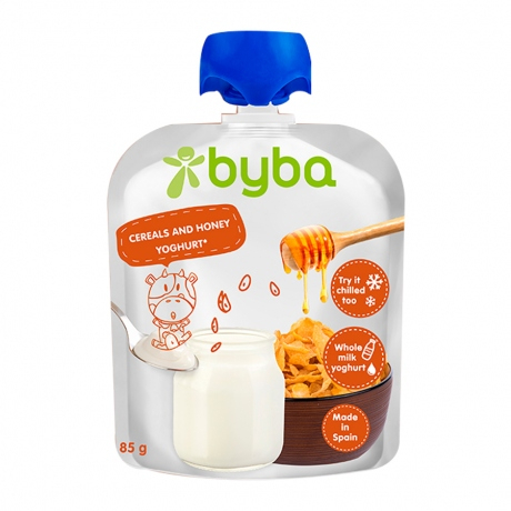 Sữa chua nguội Byba Tây Ban Nha cho bé từ 6 tháng