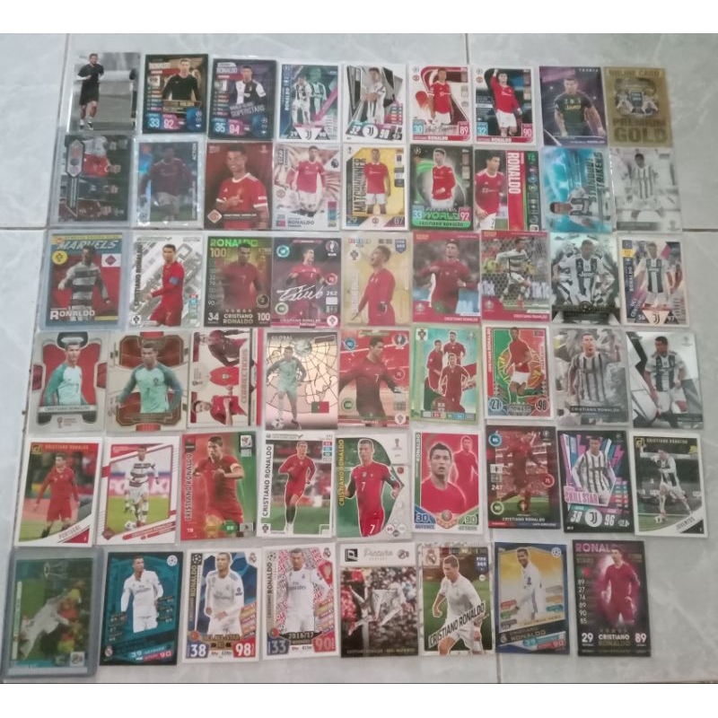 Thẻ cầu thủ bóng đá Cristiano Ronaldo