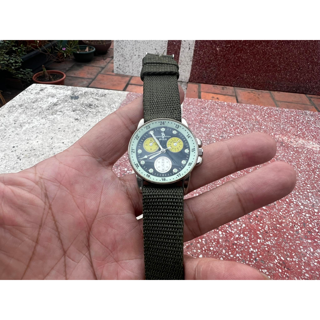 Đồng hồ Polo chính hãng japan mới 95%. lên tay rất đẹp