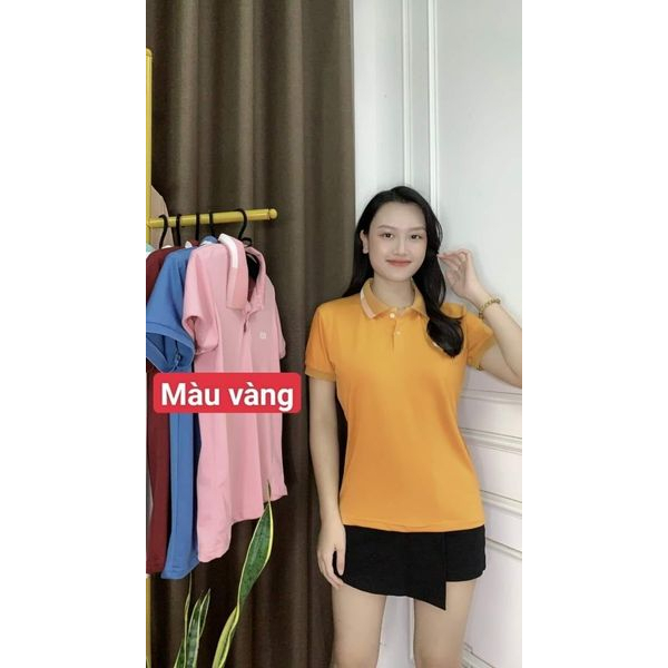 Áo polo nam nữ cộc tay cổ bẻ mùa hè chất vải cá sấu thoáng mát hàng loại 1