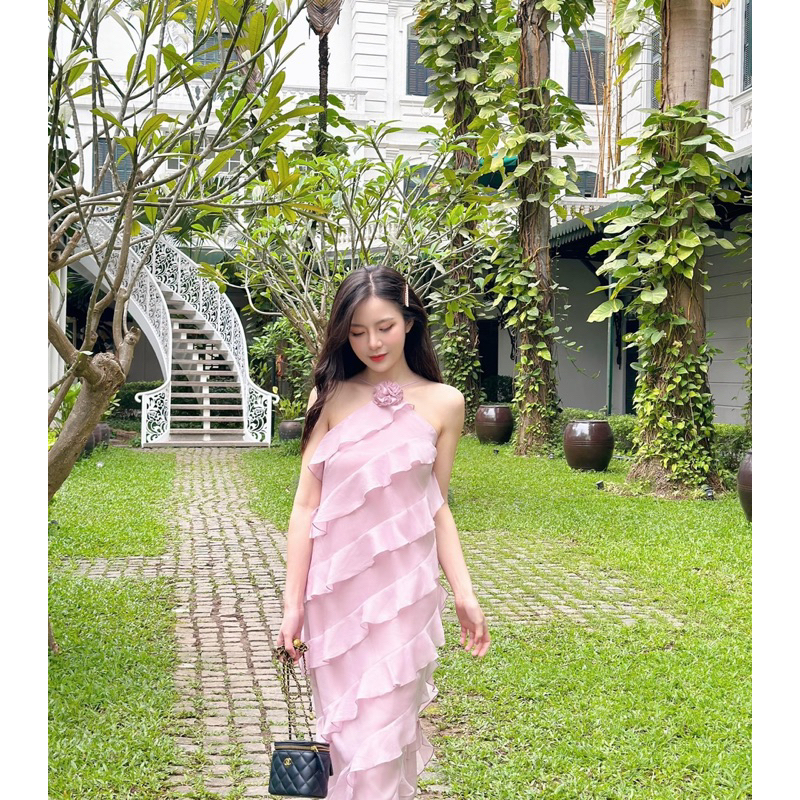 Maxi đi biển hè mới nhất hàng thiết kế cao cấp