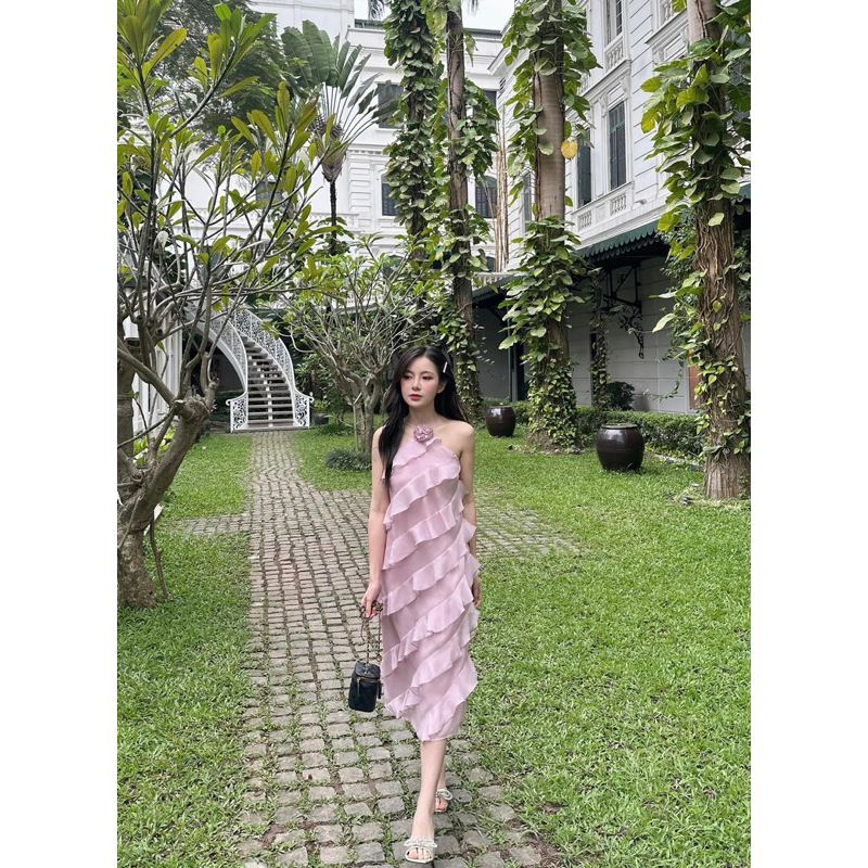 Maxi đi biển hè mới nhất hàng thiết kế cao cấp