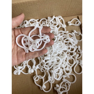 Móc nhựa treo rèm, treo màn,treo ri đô 4cm bằng nhựa cứng có độ bền cao