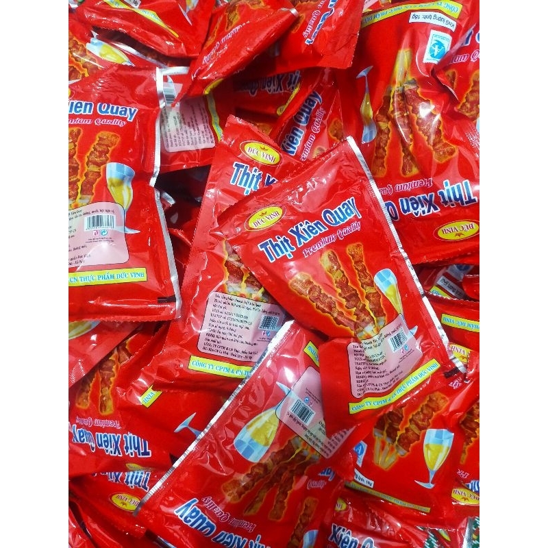 Snack thịt xiên quay combo 20gói