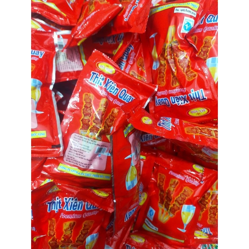 Snack thịt xiên quay combo 20gói