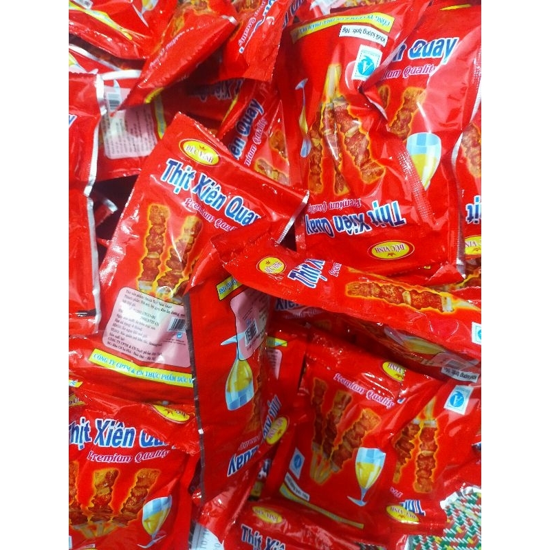 Snack thịt xiên quay combo 20gói