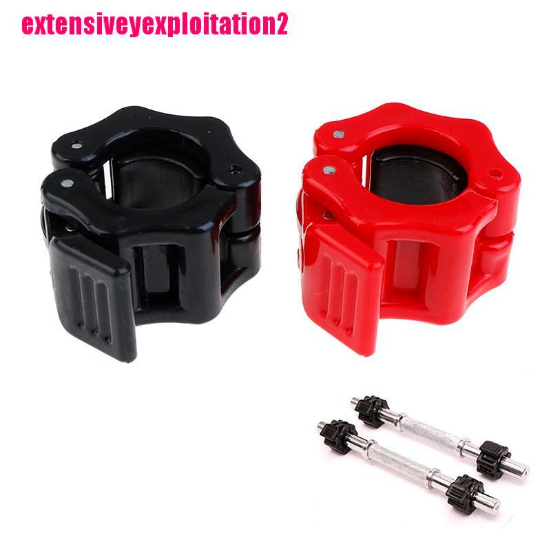 Phụ kiện khóa kẹp thanh tạ 28mm bằng nhựa chuyên dụng chất lượng cao dùng cho đòn trơn phi 27