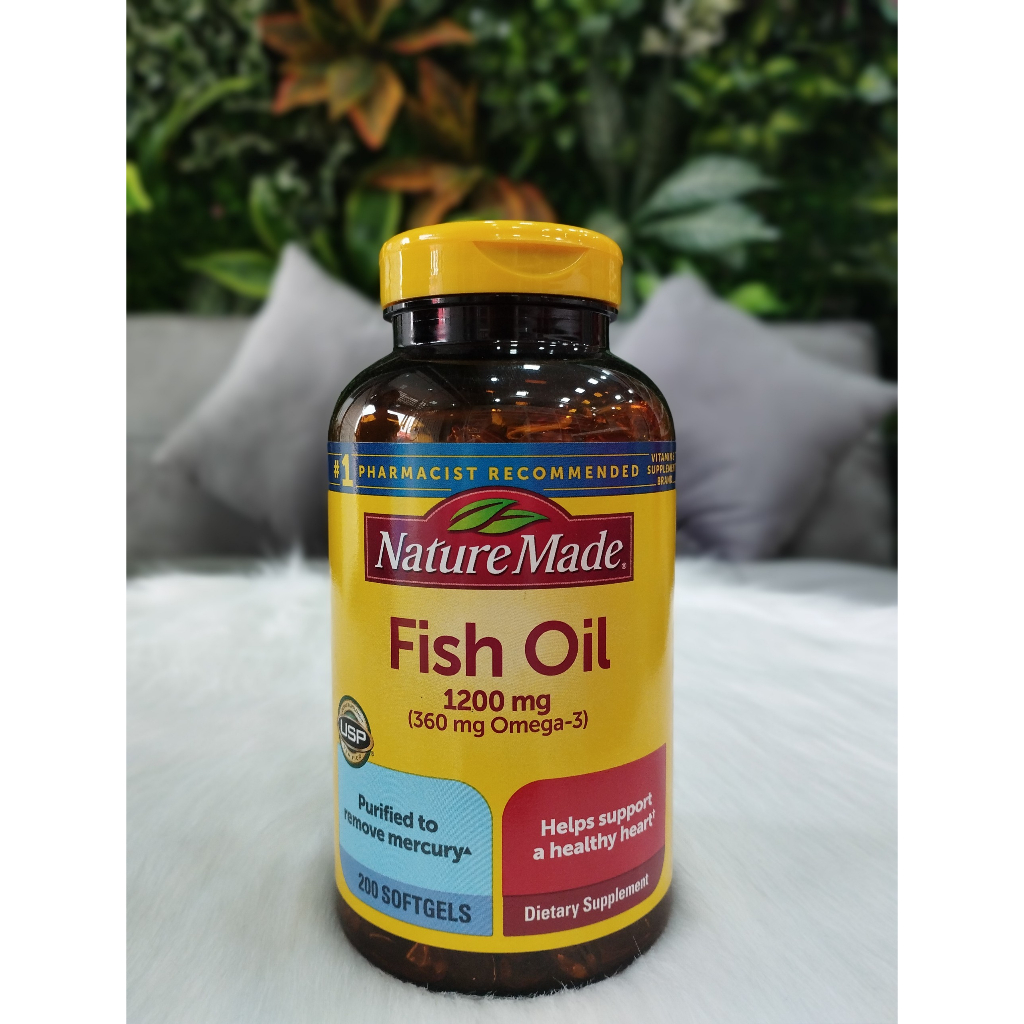 Dầu Cá Nature Made Fish Oil Omega 3 1000mg, 250 viên