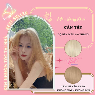 Thuốc Nhuộm Tóc Màu VÀNG KHÓI -| haniehair